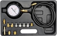 Souprava k měření kompresního tlaku oleje, 12ks, 0-35bar